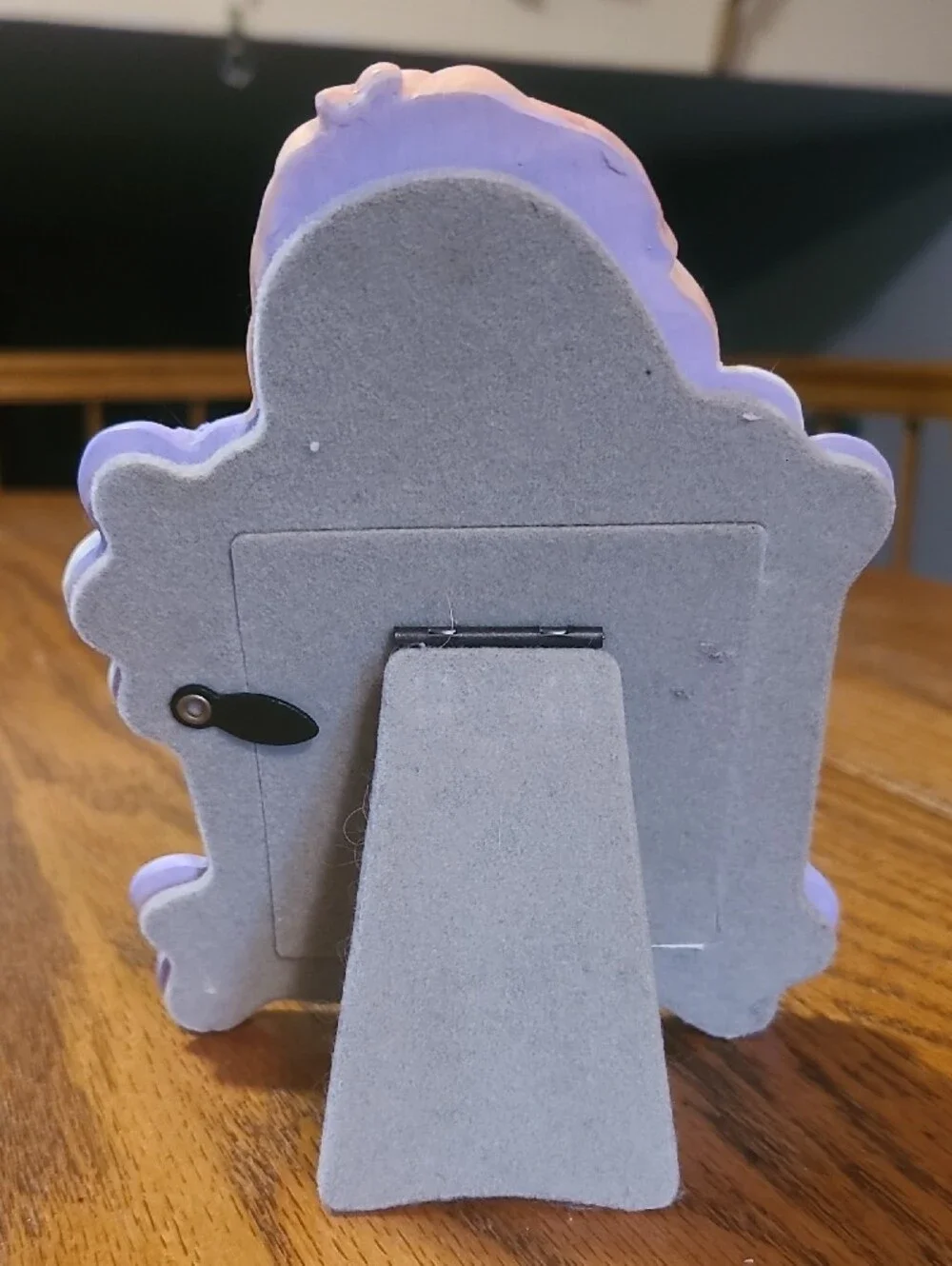 Precious Moments Pastel Pink & Lavender Puppy Bone Picture Frame